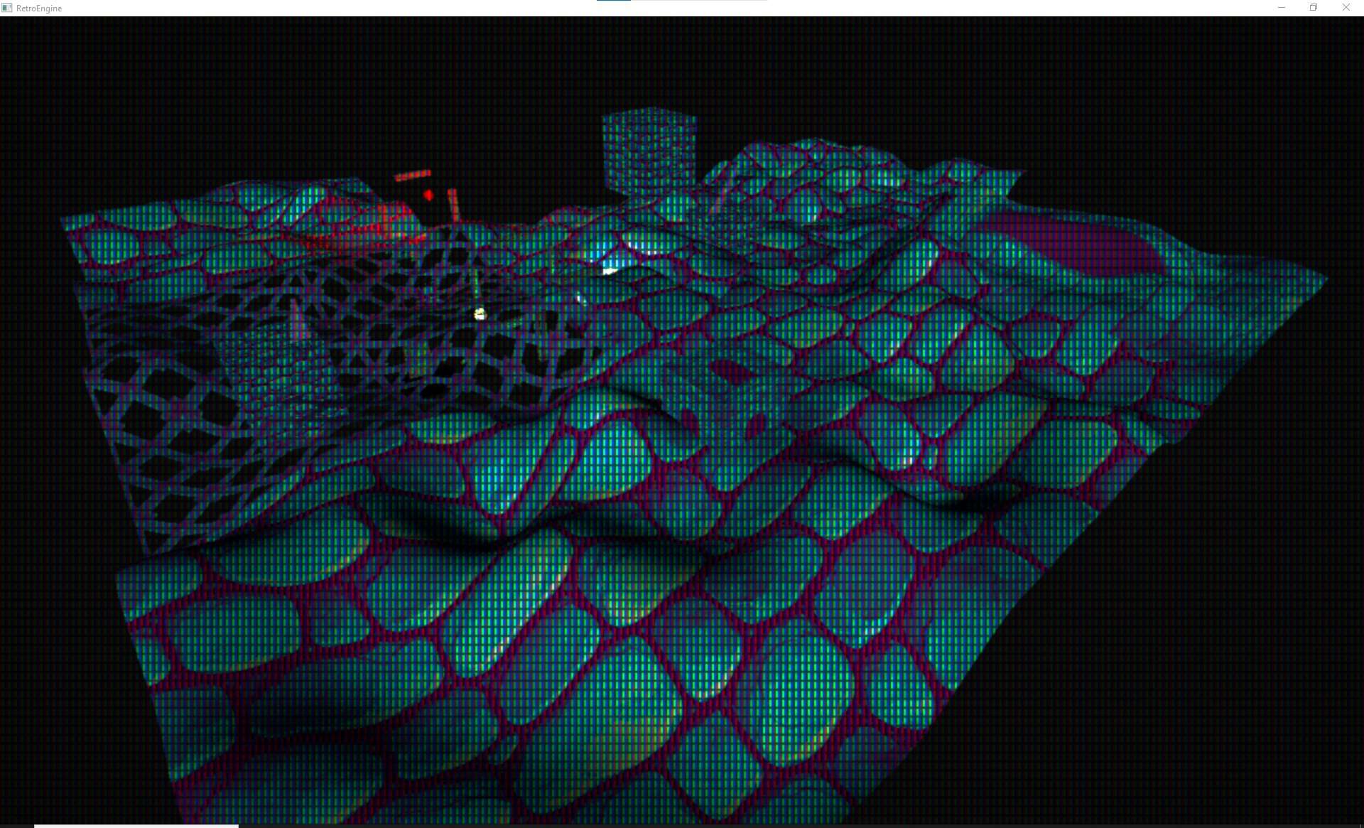 Terrain data in scene JSON