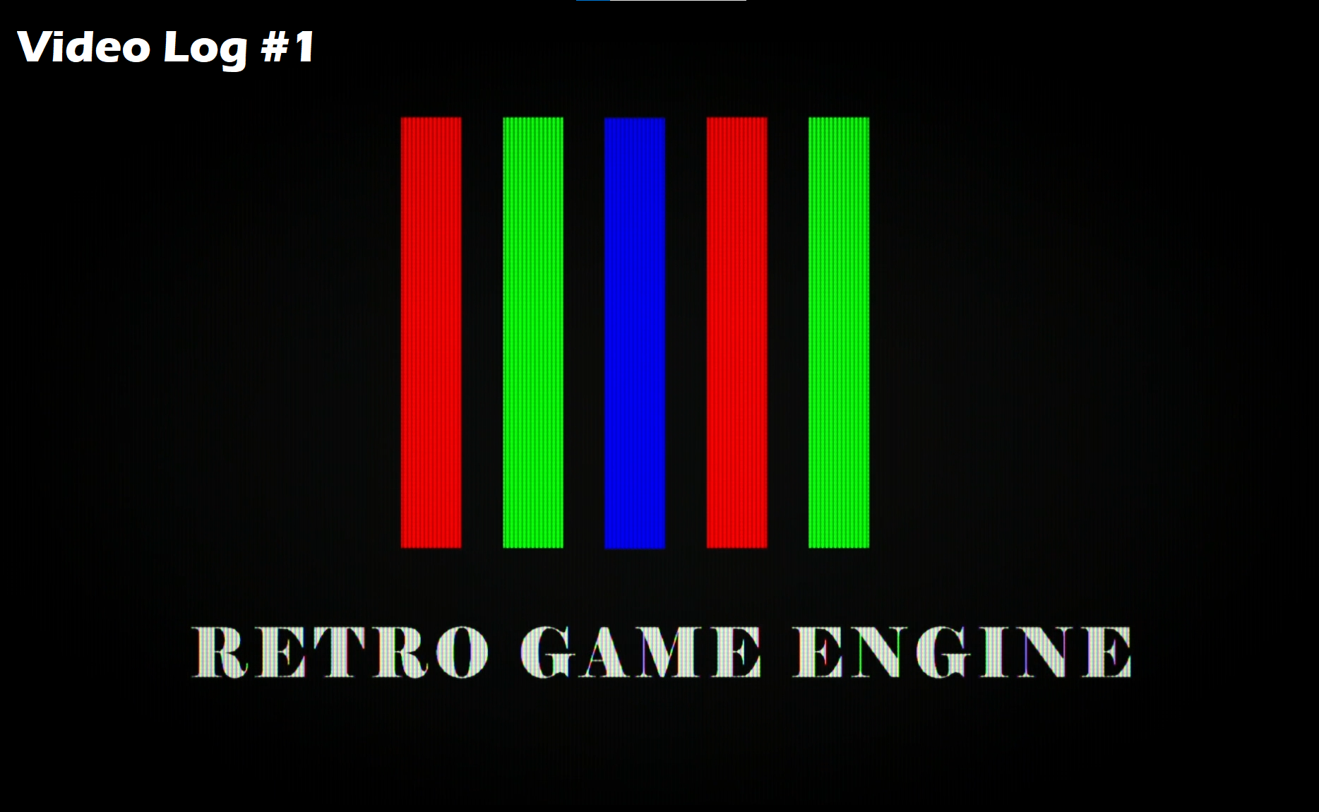 Early CRT persistence experiment